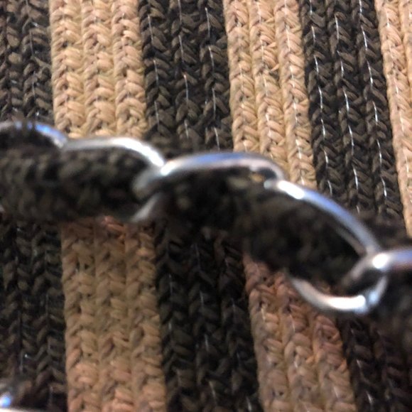 Paper Straw Small Purse Used - Picture 7 of 12